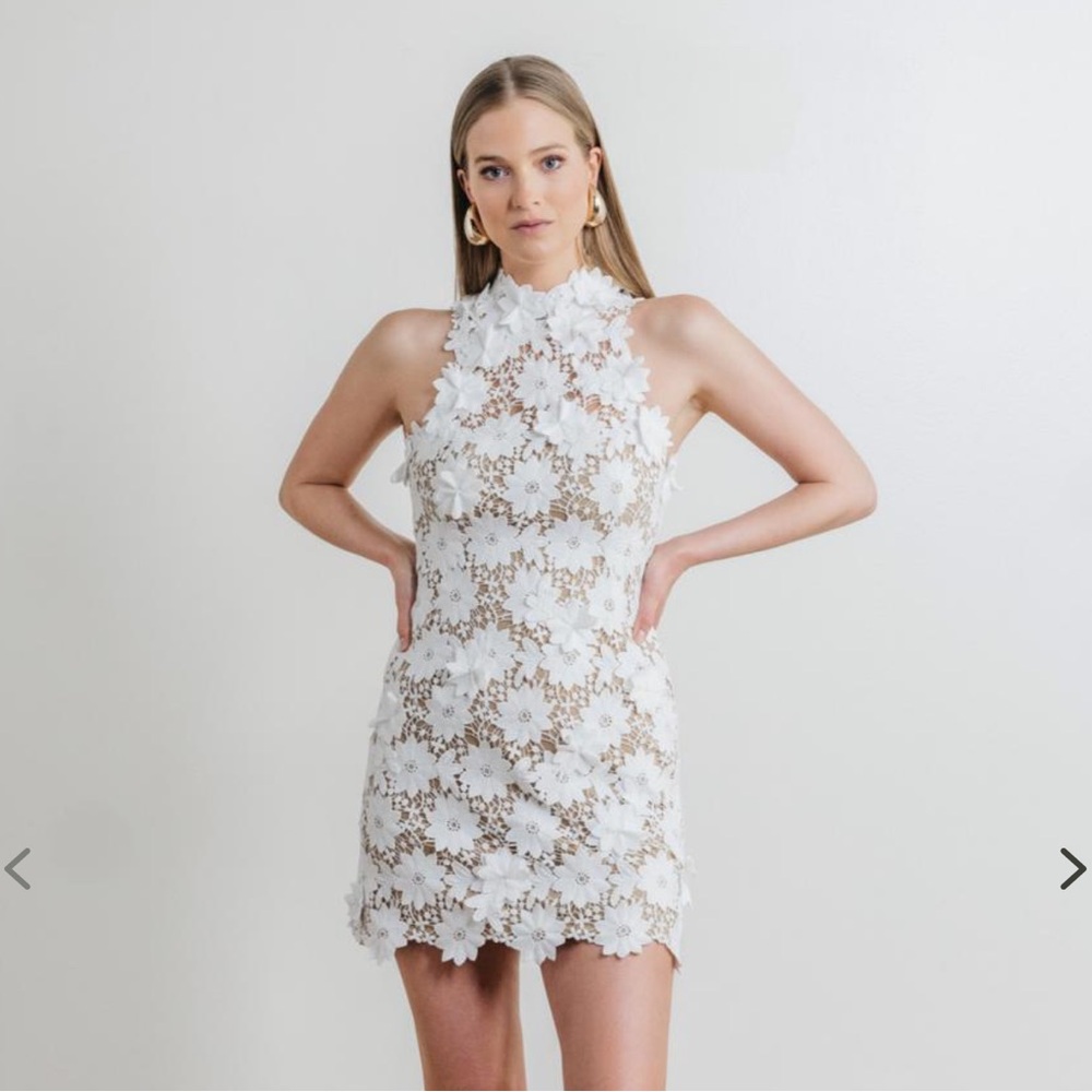 By Watters bouquet dress